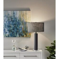 Ezra 25 Inch Table Lamp By Adesso -Cheap Lamps Store Adesso 1560 01EzraVignette