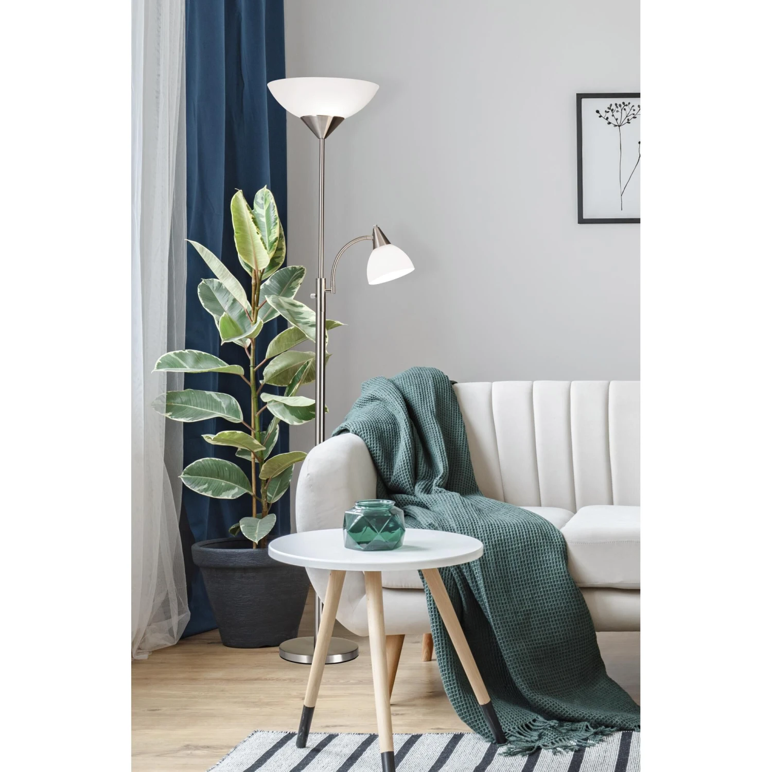 Piedmont 71 Inch Torchiere Lamp By Adesso 5 Piedmont 71 Inch Torchiere Lamp By Adesso - Image 3