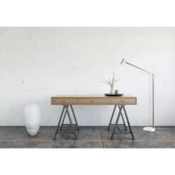 Jonas Forsman Crane 60 Inch Reading Lamp By Adesso -Cheap Lamps Store Adesso AD9101 12 Crane Vignette