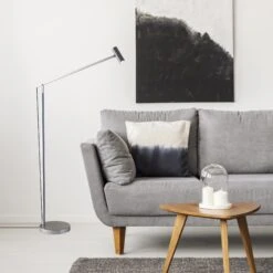 Jonas Forsman Crane 60 Inch Reading Lamp By Adesso -Cheap Lamps Store Adesso AD9101 22CraneVignette