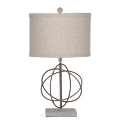Caswell 28 Inch Table Lamp By Bassett Mirror Company