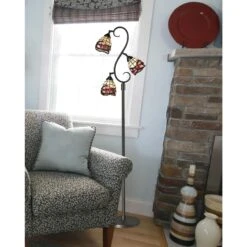Fall River 12 Inch Floor Lamp By Dale Tiffany -Cheap Lamps Store Dale Tiffany TF12408 2