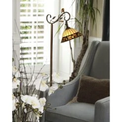 Pebblestone 60 Inch Reading Lamp By Dale Tiffany -Cheap Lamps Store Dale Tiffany TF90219 2