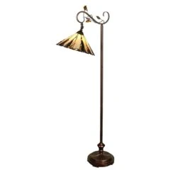 Ripley Tiffany 60 Inch Reading Lamp By Dale Tiffany
