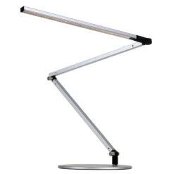 Peter Ng Z-Bar 33 Inch Desk Lamp By Koncept -Cheap Lamps Store Koncept AR3000 SIL