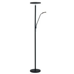 Monet 71 Inch Torchiere Lamp By Lite Source -Cheap Lamps Store Lite Source LS 83353BLK