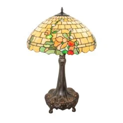 Duffner And Kimberly Hollyhock 31 Inch Table Lamp By Meyda Lighting