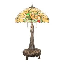 Duffner And Kimberly Hollyhock 31 Inch Table Lamp By Meyda Lighting -Cheap Lamps Store Meyda Lighting 253009X10 4