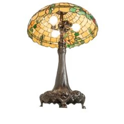 Duffner And Kimberly Hollyhock 31 Inch Table Lamp By Meyda Lighting -Cheap Lamps Store Meyda Lighting 253009X10 5