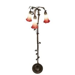 Seafoam And Cranberry 58 Inch Floor Lamp By Meyda Lighting -Cheap Lamps Store Meyda Lighting 255130X10 3