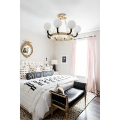 Naomi 26 Inch Table Lamp By Mitzi -Cheap Lamps Store Mitzi HL335201 BLK GL App 05