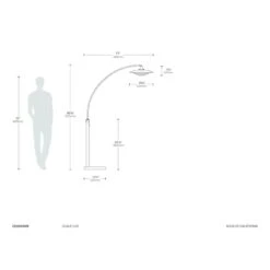 Rancho Mirage 83 Inch Floor Lamp By Nova Of California -Cheap Lamps Store Nova of California 2110824WB 4