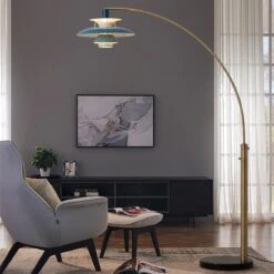 Palm Springs 84 Inch Floor Lamp By Nova Of California -Cheap Lamps Store Nova of California 2110825B 1