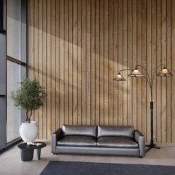 Natural Mica 86 Inch Floor Lamp By Nova Of California -Cheap Lamps Store Nova of California 4212GM 6