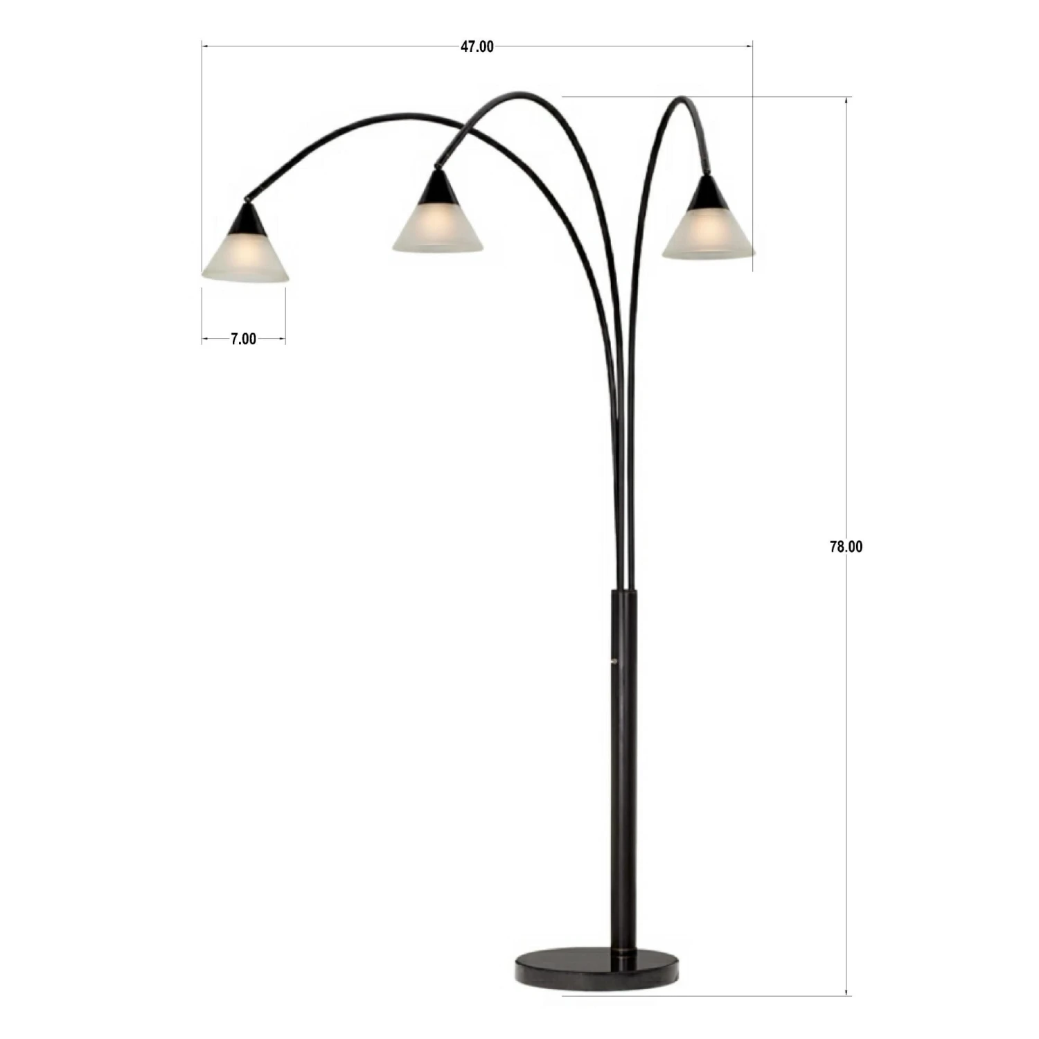 Archway 78 Inch Floor Lamp By Pacific Coast Lighting 5 Archway 78 Inch Floor Lamp By Pacific Coast Lighting - Image 3