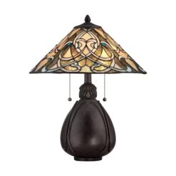 India 19 Inch Table Lamp By Quoizel -Cheap Lamps Store Quoizel TF1846TIB 1