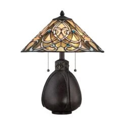 India 19 Inch Table Lamp By Quoizel -Cheap Lamps Store Quoizel TF1846TIB 3