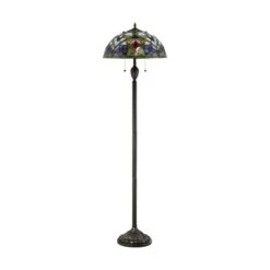 Violets 62 Inch Floor Lamp By Quoizel -Cheap Lamps Store Quoizel TFVT9362VB 2