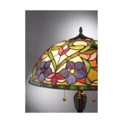 Violets 62 Inch Floor Lamp By Quoizel -Cheap Lamps Store Quoizel TFVT9362VB 3