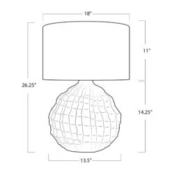 Caspian 26 Inch Table Lamp By Regina Andrew -Cheap Lamps Store Regina Andrew 13 1576 91