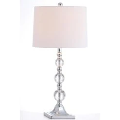 Maeve Crystal Ball 28 Inch Set Of 2 Table Lamps By Safavieh -Cheap Lamps Store Safavieh lit4114b on