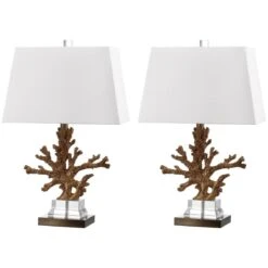 Bashi 23 Inch Set Of 2 Table Lamps By Safavieh