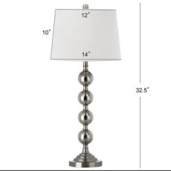 Stacked Gazing Ball 32 Inch Set Of 2 Table Lamps By Safavieh 9 Stacked Gazing Ball 32 Inch Set Of 2 Table Lamps By Safavieh -Cheap Lamps Store Safavieh lit4312a set2 dim
