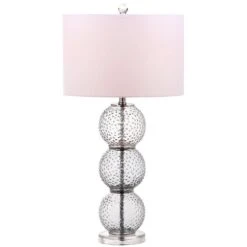 Port Robert Glass 28 Inch Set Of 2 Table Lamps By Safavieh -Cheap Lamps Store Safavieh lit4506a on