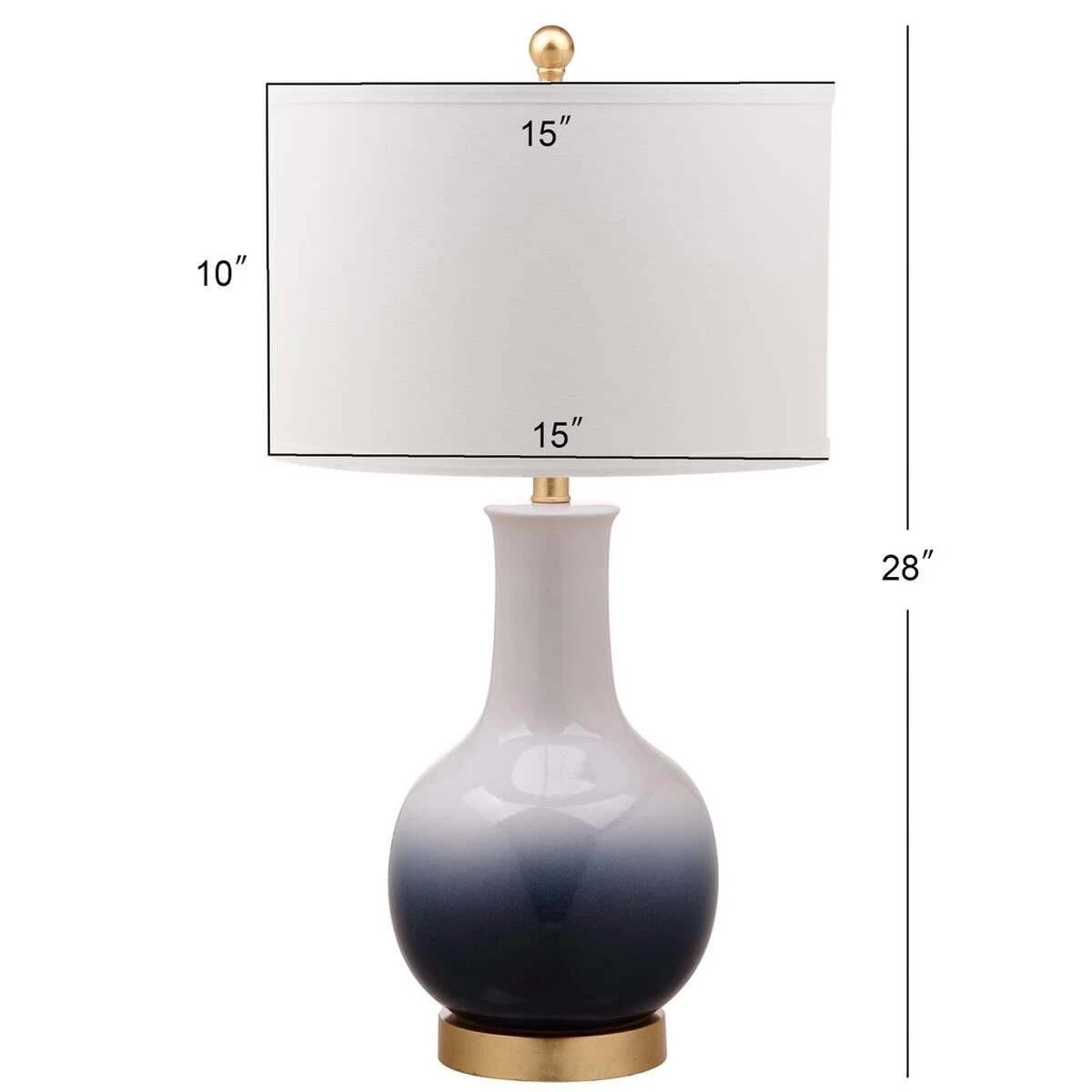Alfio 28 Inch Table Lamp By Safavieh 5 Alfio 28 Inch Table Lamp By Safavieh - Image 3