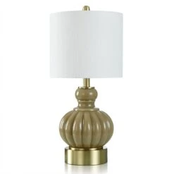 Bridgewater Tan 23 Inch Table Lamp By Stylecraft