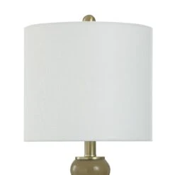 Bridgewater Tan 23 Inch Table Lamp By Stylecraft -Cheap Lamps Store Stylecraft KHL210954DS 04