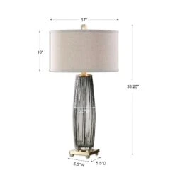 David Frisch Vilminore 33 Inch Table Lamp By Uttermost -Cheap Lamps Store Uttermost 26698 1 6