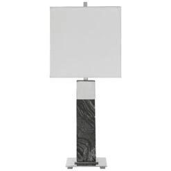 Osvaldo Mendoza Pilaster 27 Inch Table Lamp By Uttermost -Cheap Lamps Store Uttermost 30060 1 A2 FRONT LIGHT OFF
