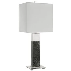Osvaldo Mendoza Pilaster 27 Inch Table Lamp By Uttermost -Cheap Lamps Store Uttermost 30060 1 A3 ANGLE LIGHT OFF