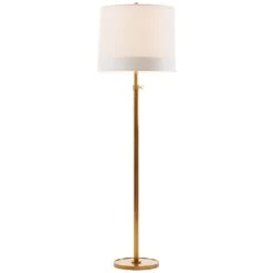 Barbara Barry Simple Scallop 62 Inch Floor Lamp By Visual Comfort Signature Collection -Cheap Lamps Store Visual Comfort Signature Collection BBL1023SBS2