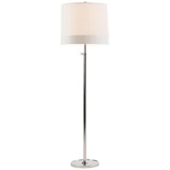Barbara Barry Simple Scallop 62 Inch Floor Lamp By Visual Comfort Signature Collection -Cheap Lamps Store Visual Comfort Signature Collection BBL1023SSS2