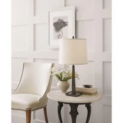 Barbara Barry Petal 25 Inch Table Lamp By Visual Comfort Signature Collection -Cheap Lamps Store Visual Comfort Signature Collection BBL3024BZS room