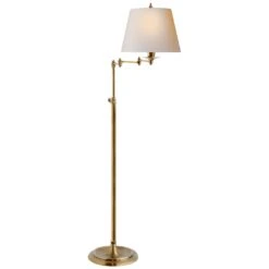 Candle Stick 47 Inch Reading Lamp By Visual Comfort Signature Collection -Cheap Lamps Store Visual Comfort Signature Collection S1200HABNP