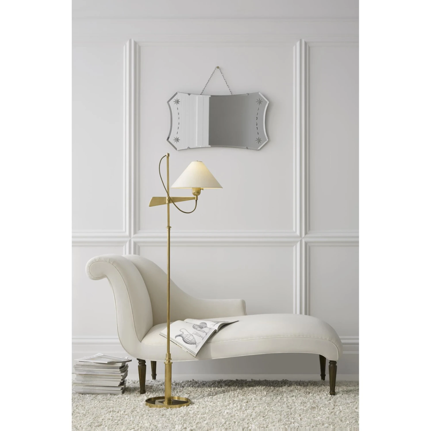 J. Randall Powers Hargett 50 Inch Reading Lamp By Visual Comfort Signature Collection 7 J. Randall Powers Hargett 50 Inch Reading Lamp By Visual Comfort Signature Collection - Image 5