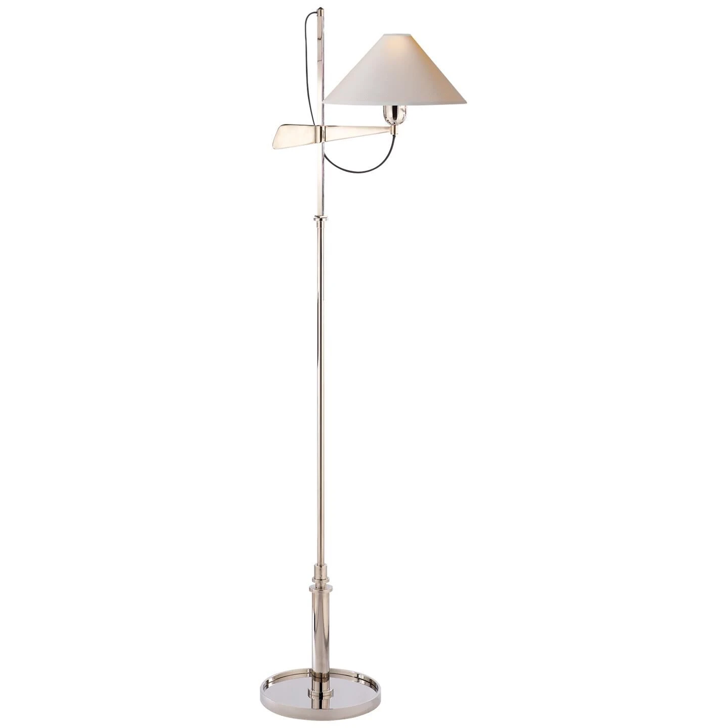 J. Randall Powers Hargett 50 Inch Reading Lamp By Visual Comfort Signature Collection 8 J. Randall Powers Hargett 50 Inch Reading Lamp By Visual Comfort Signature Collection - Image 6