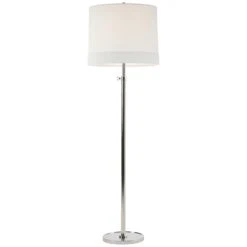 Barbara Barry Simple Scallop 62 Inch Floor Lamp By Visual Comfort Signature Collection -Cheap Lamps Store Visual Comfort Studio Collection BBL1023SSL