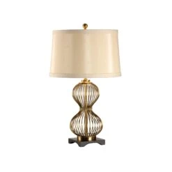 Pinched Cage 31 Inch Table Lamp By Wildwood